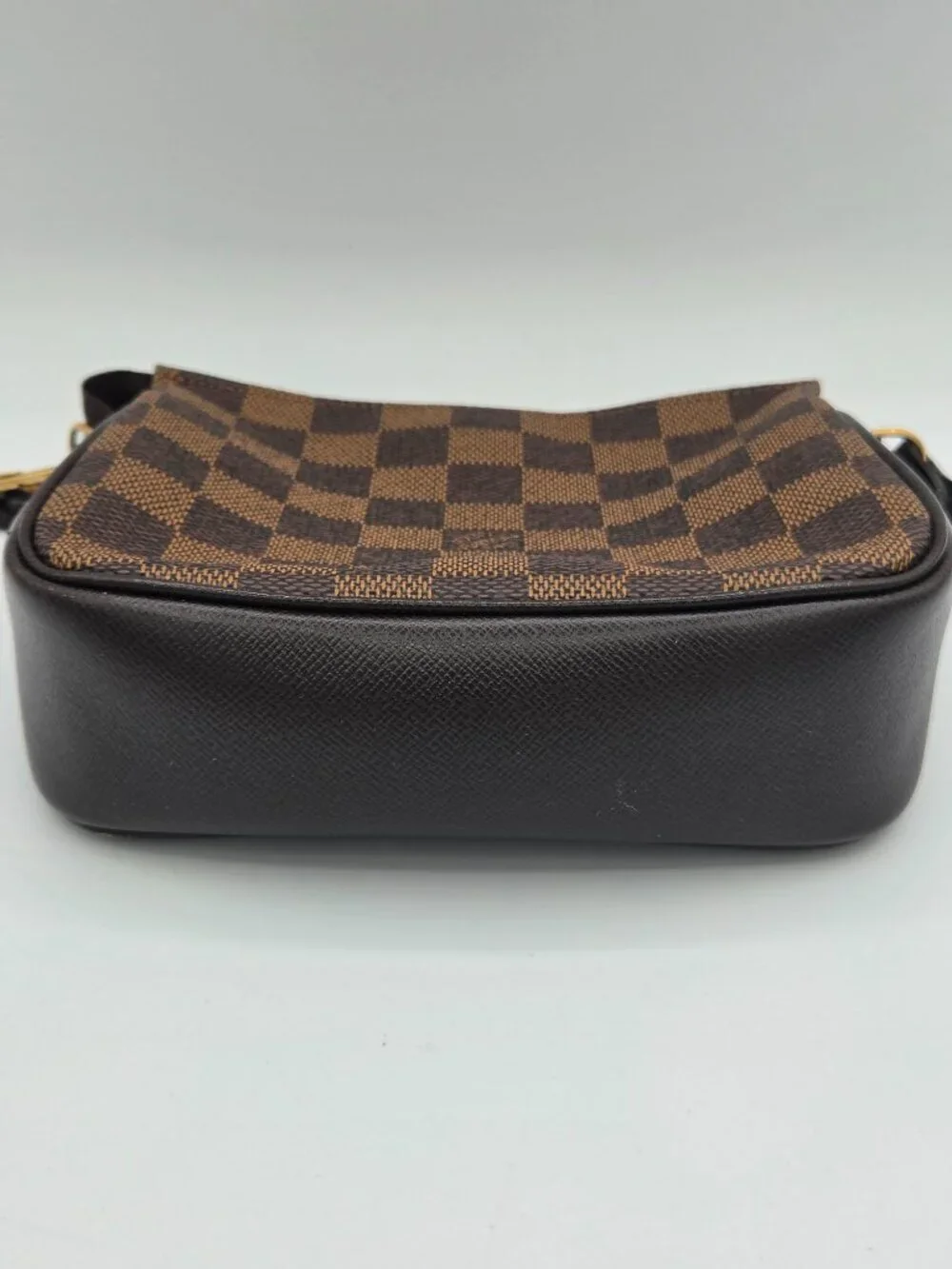 Louis Vuitton Damier Ebene Trousse Make Up Bag Pochette | Vintage | 1998